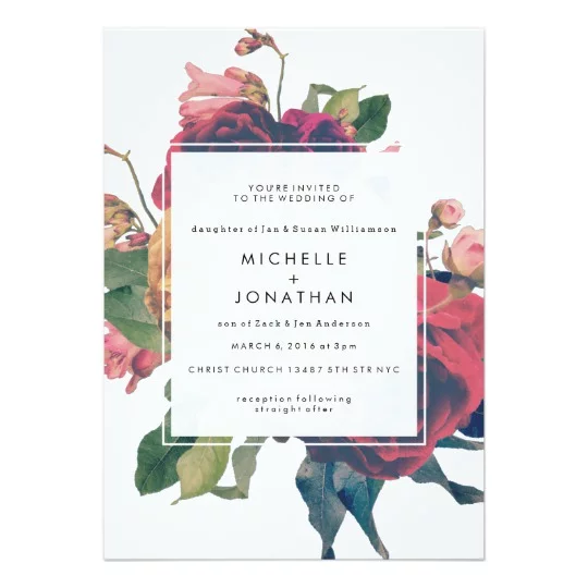 Antique Roses Vintage Boho Wedding