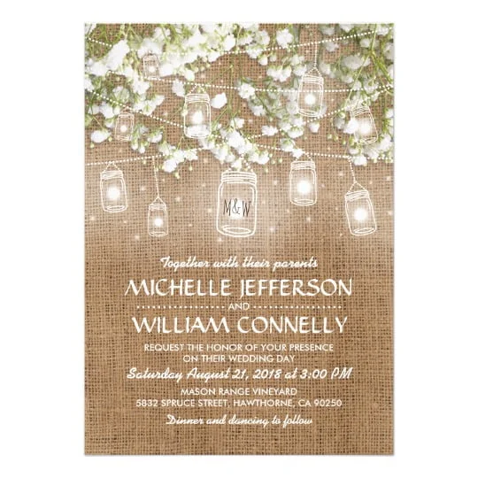 Best Selling Rustic Wedding Invitations