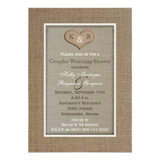 Couples Coed Wedding Shower