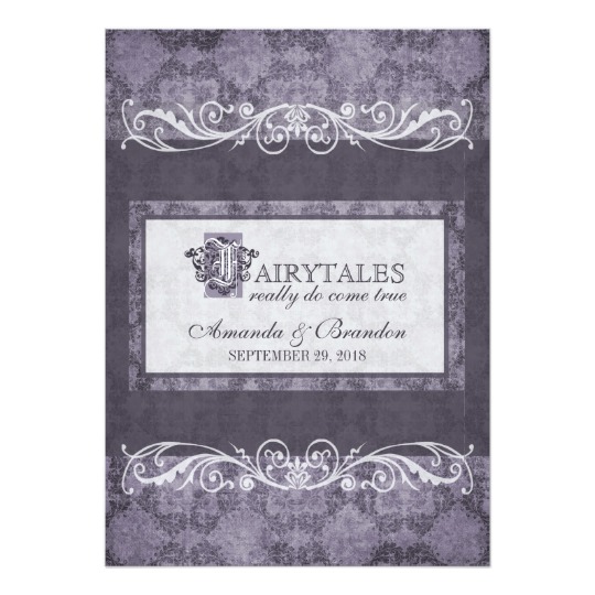 Fairytale Wedding Invitations