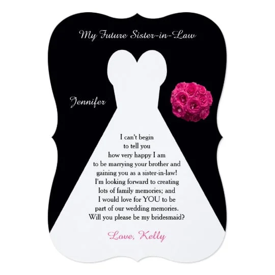 Bridesmaid Invitations