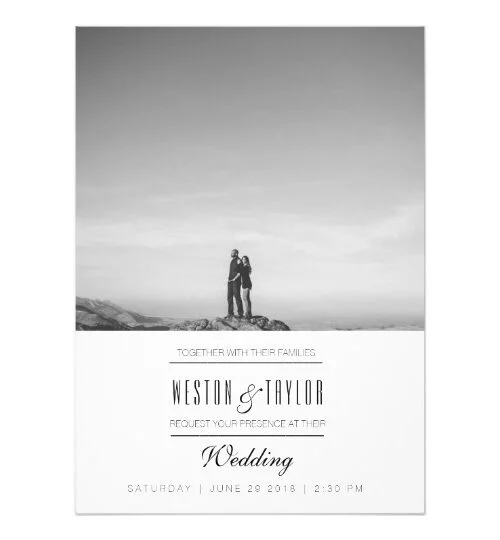 Modern & Minimal Wedding