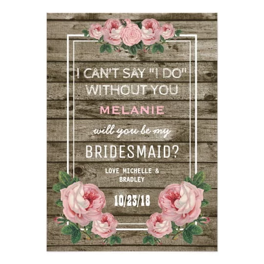 Rustic Vintage Floral Wedding Collection
