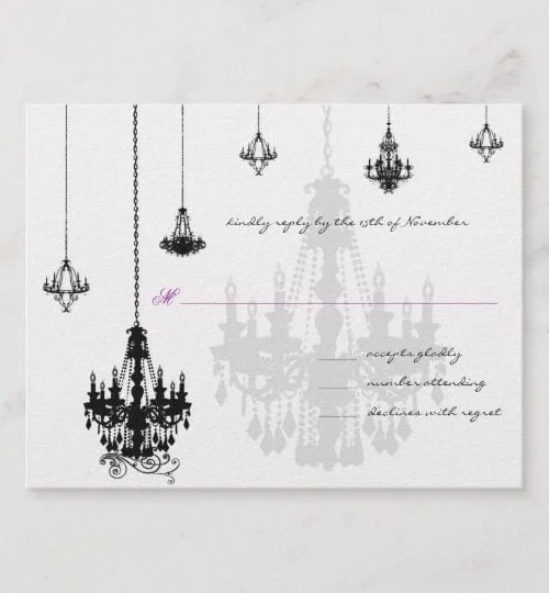 A Rustic Luxe Chandelier Wedding Collection