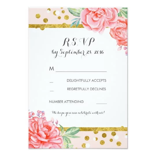 Floral Watercolor Stripes Collection