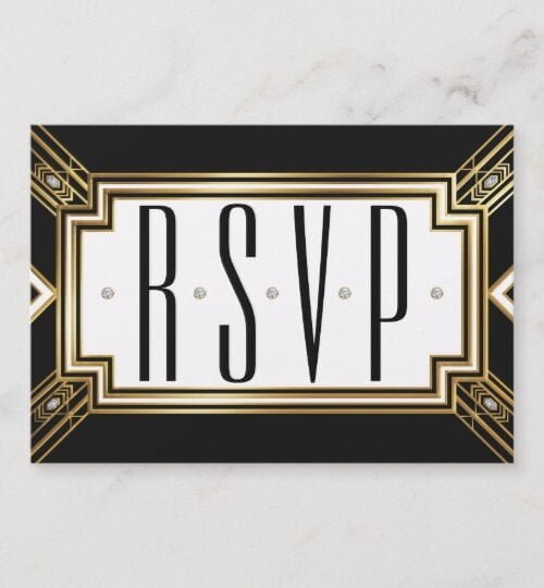 Glamorous Art Deco Wedding