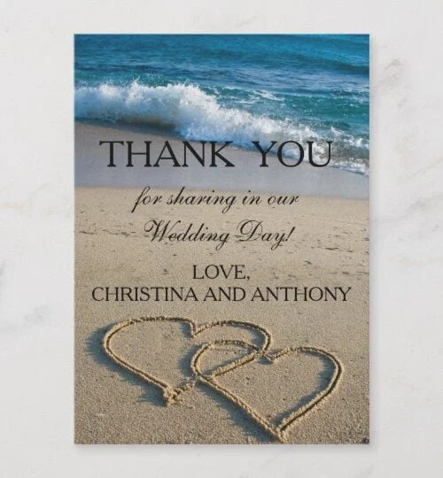 Beach Wedding Invitation Suite
