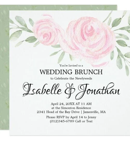 Blush Pink Rose Wedding Collection
