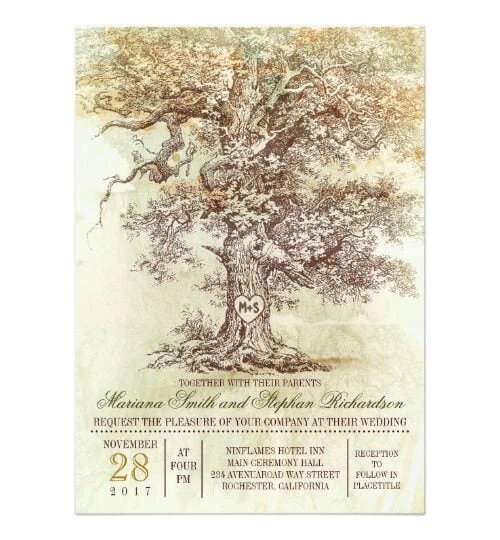 Oak Tree Wedding Collection