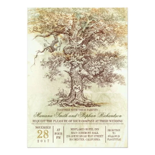 Oak Tree Wedding Collection
