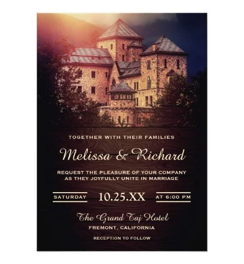 Rustic Wedding Invitations