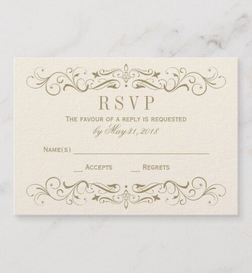 Wedding Collection | Antique Flourish with Ivory