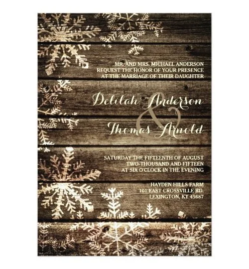 Best Rustic Wedding Invitations Organized by Style