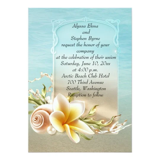 Beach Wedding Collection