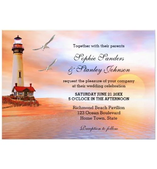 Lighthouse Beach or Destination Wedding