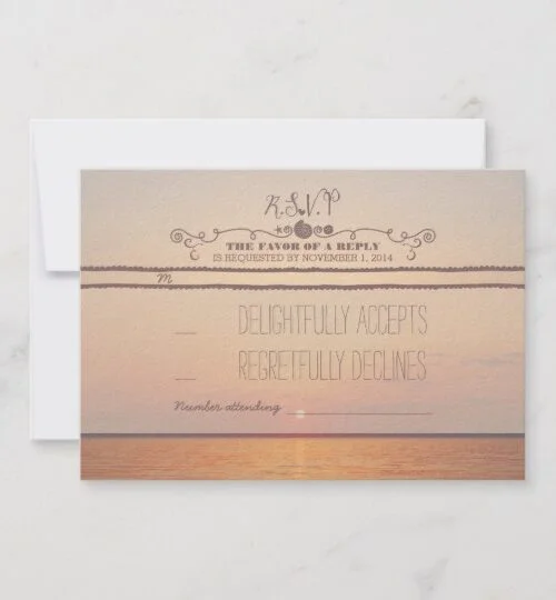 Sunset Beach Wedding Collection