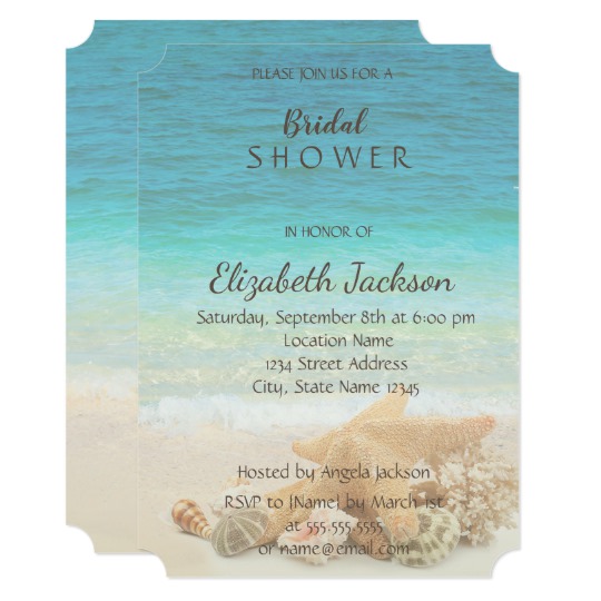 Beach ,Seashells Wedding Collection