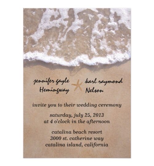 Casual Beach Theme Wedding Set