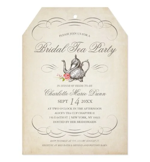 Classy Vintage Tea Party
