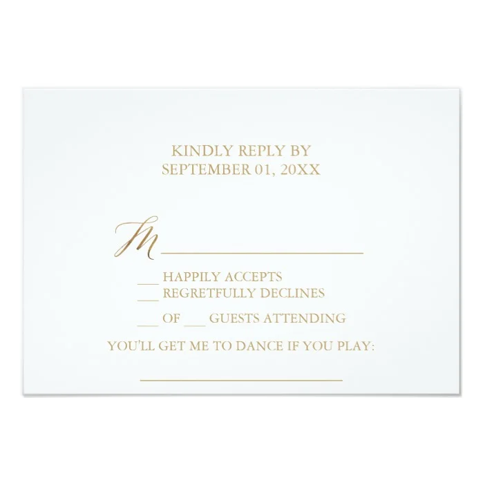 Elegant Gold Calligraphy Wedding Collection