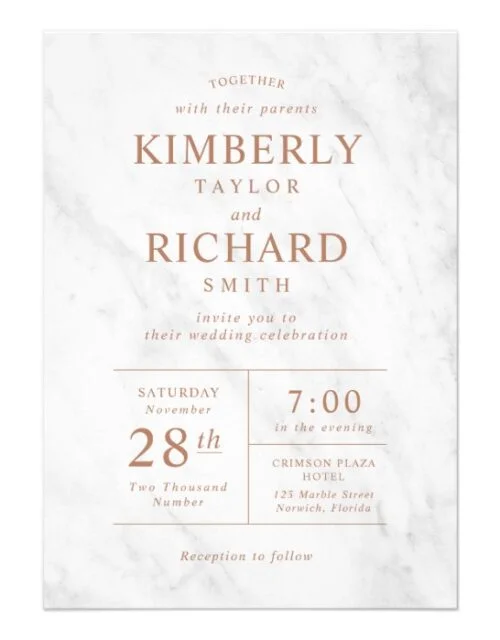 Wedding Invitations