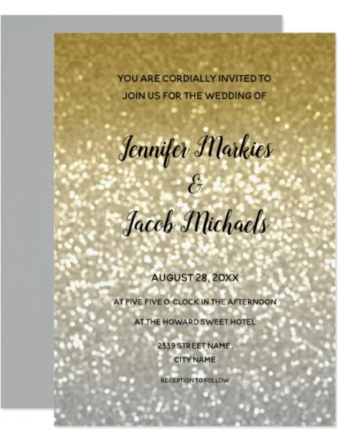 Gold and Silver Wedding