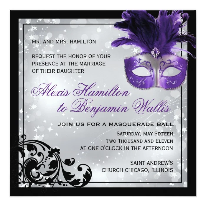 All about Masquerade Parties