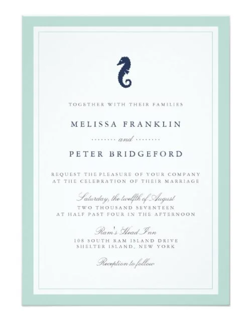 Nautical Mix & Match Wedding Collection