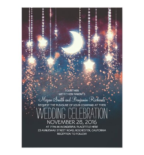 Moon and Stars Enchanted Wedding Collection