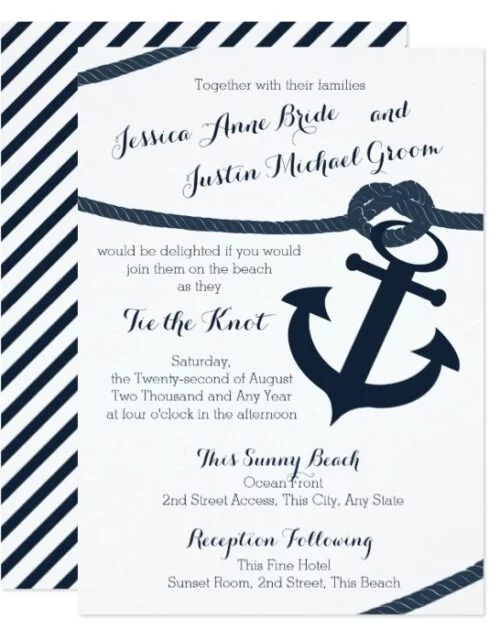 Nautical Anchor and Rope