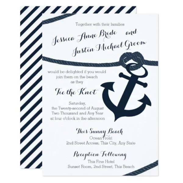 Nautical Anchor and Rope