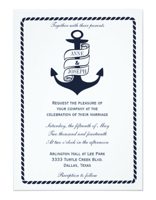 Nautical Invitations