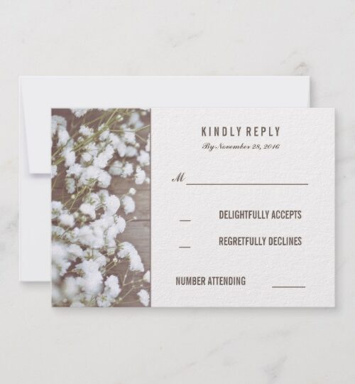 Baby's Breath Rustic Country Collection