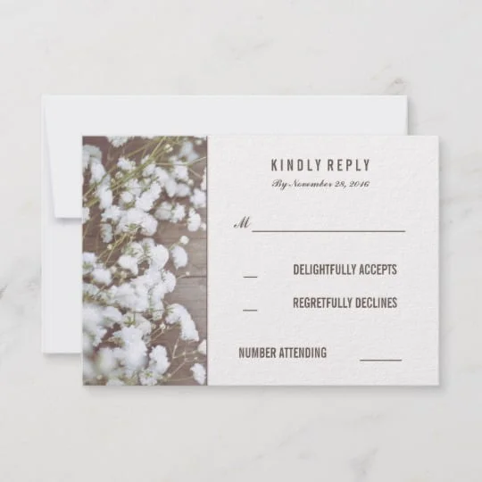 Baby's Breath Rustic Country Collection
