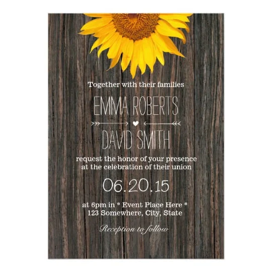 Sunflower Weddings