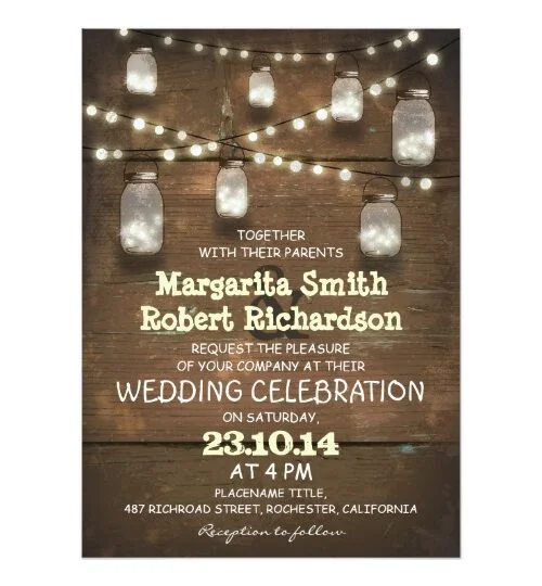 Romantic Barn and Mason Jar Lights Collection