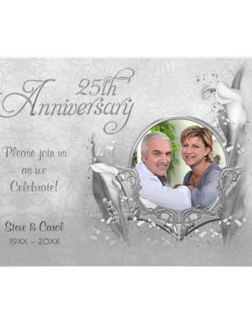 25th Silver Calla Anniversary