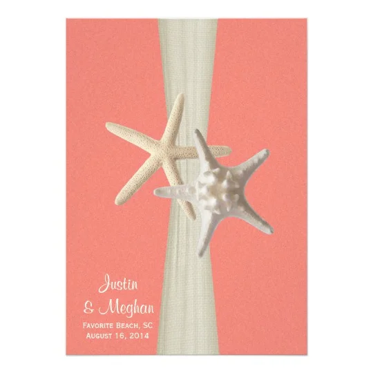 2017 Best Beach Wedding Invitations
