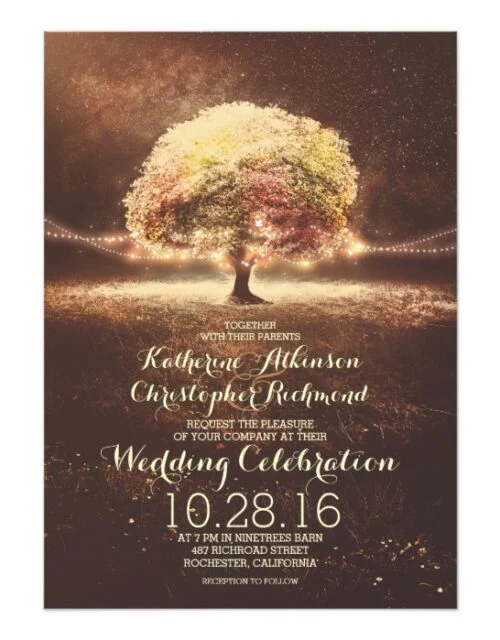 Wedding Collection With Lights Tree