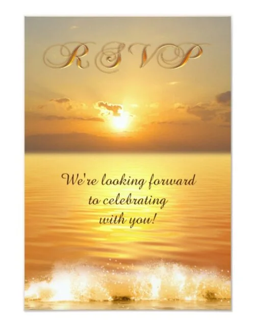 Sunset Beach Wedding