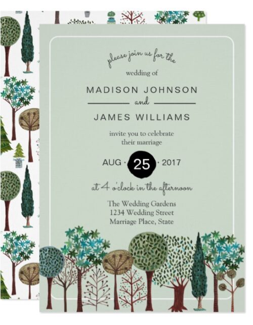 Invitations & Gifts | Woodland Rustic Tree