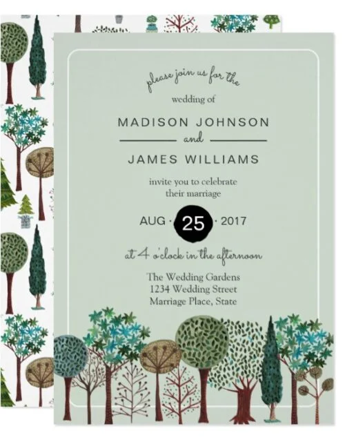 Invitations & Gifts | Woodland Rustic Tree