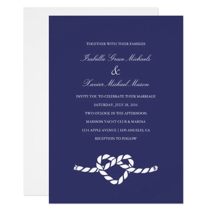 Nautical Wedding