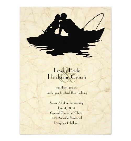 Fishing Lovers Wedding