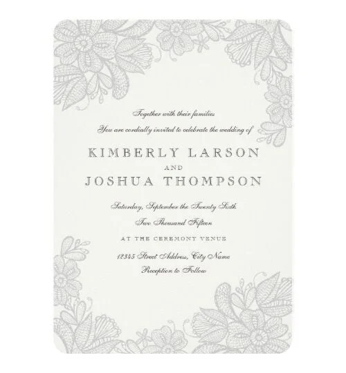 Vintage Lace Wedding