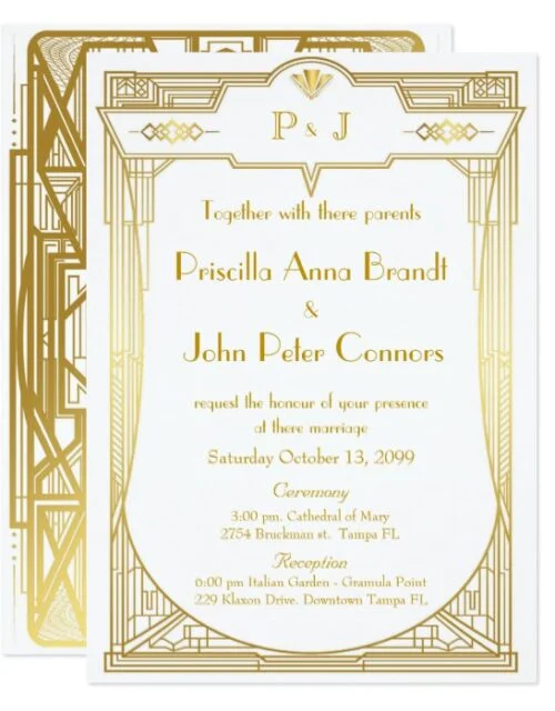 Wedding invitation_Mariage DECO