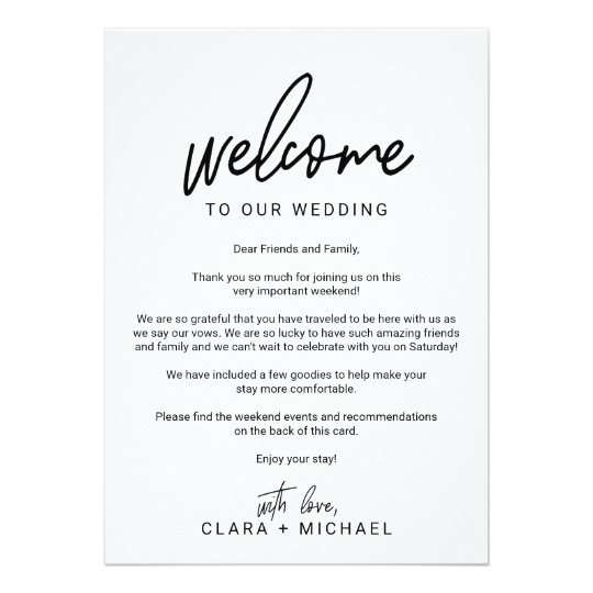 Whimsical Calligraphy Photo Wedding Invitation Set