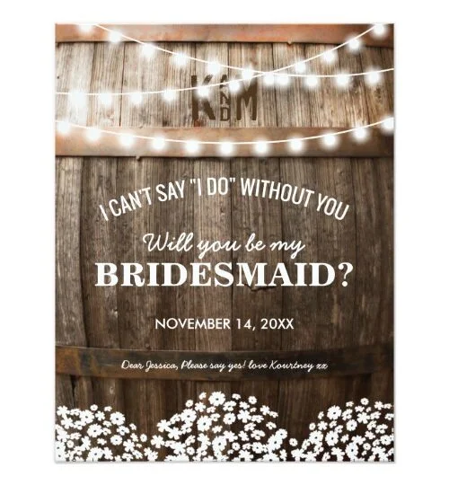 Will You Be My Bridesmaid?