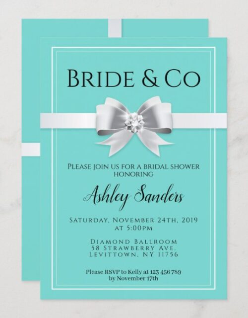 Bride & Co. Bridal Shower Invitation