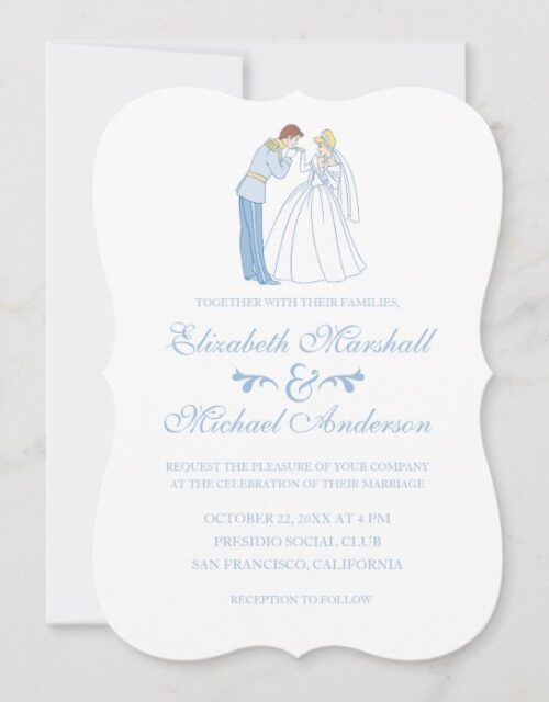 Cinderella Wedding | Classic Invitation